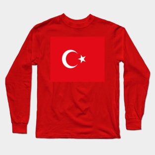 Turkey flag Long Sleeve T-Shirt